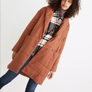 Madewell Dumont Quilted Coat